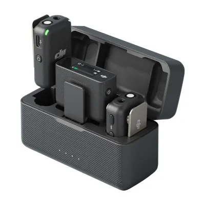 DJI Mic Mini 2da Gen (2TX + 1RX + Charging Case)